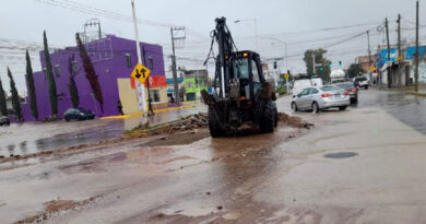 Atiende municipio de Aguascalientes reportes por contingencia de lluvia