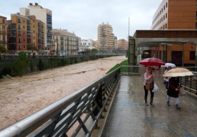 Inundaciones en Málaga y alertas por lluvias torrenciales en España